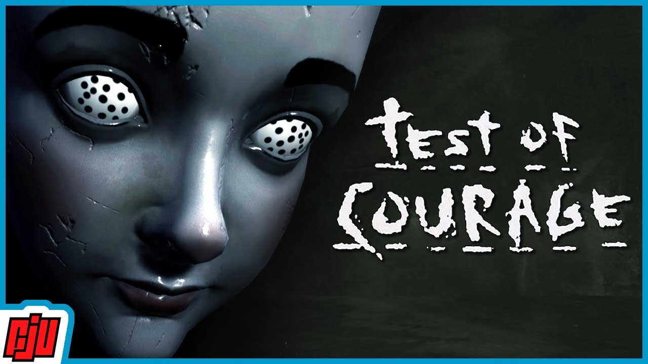Test Of Courage | Strange Creatures In An Abandoned School | Full Game | Indie Horror Game