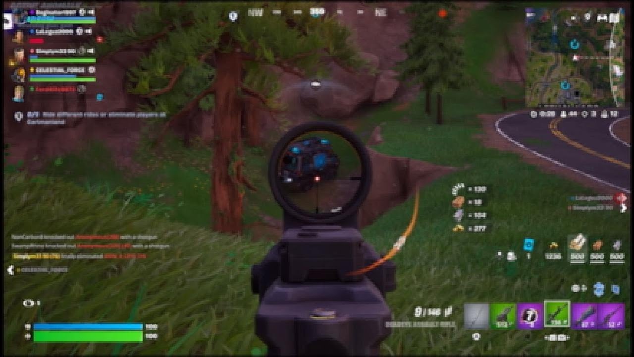 Fortnite Gameplay 61 5 Player Squad Battle Royale!
