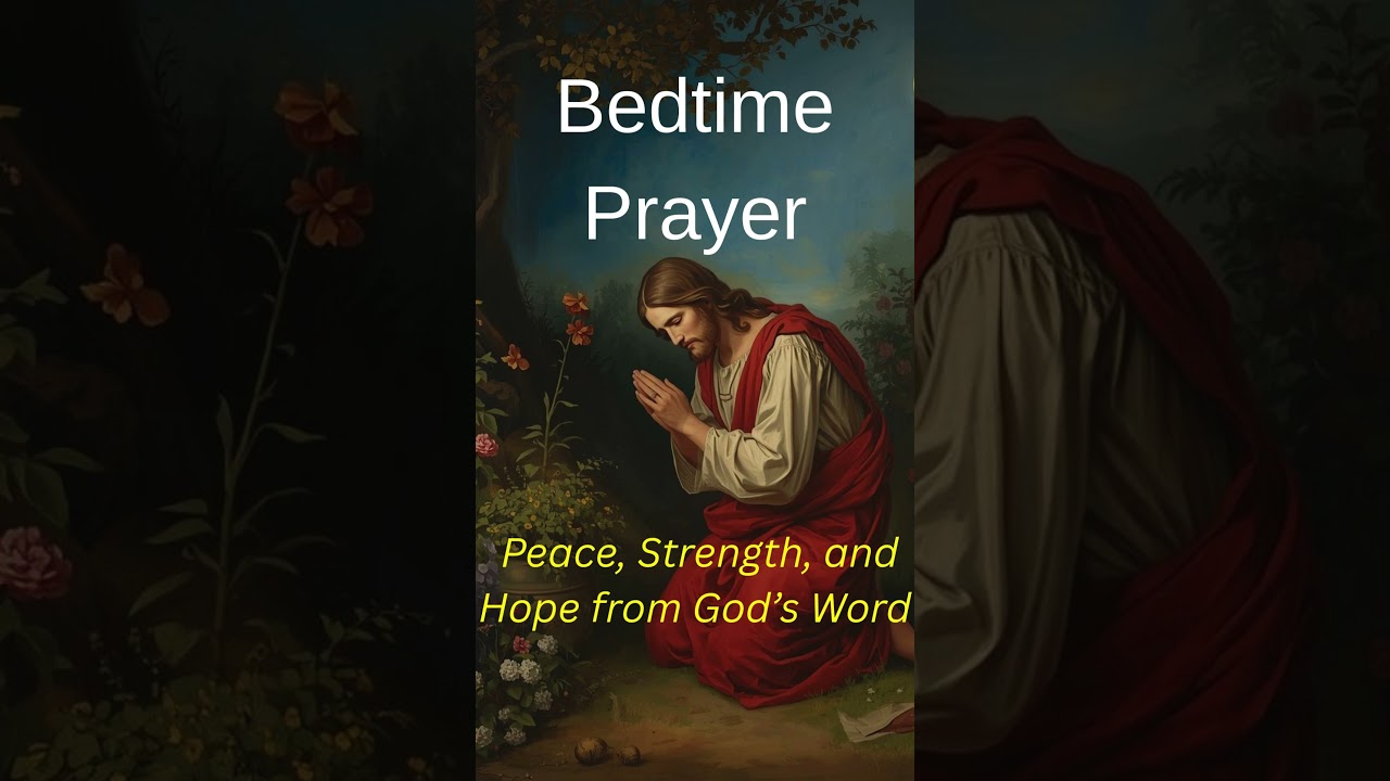 Bedtime Prayer - Peace, Strength, and Gratitude 