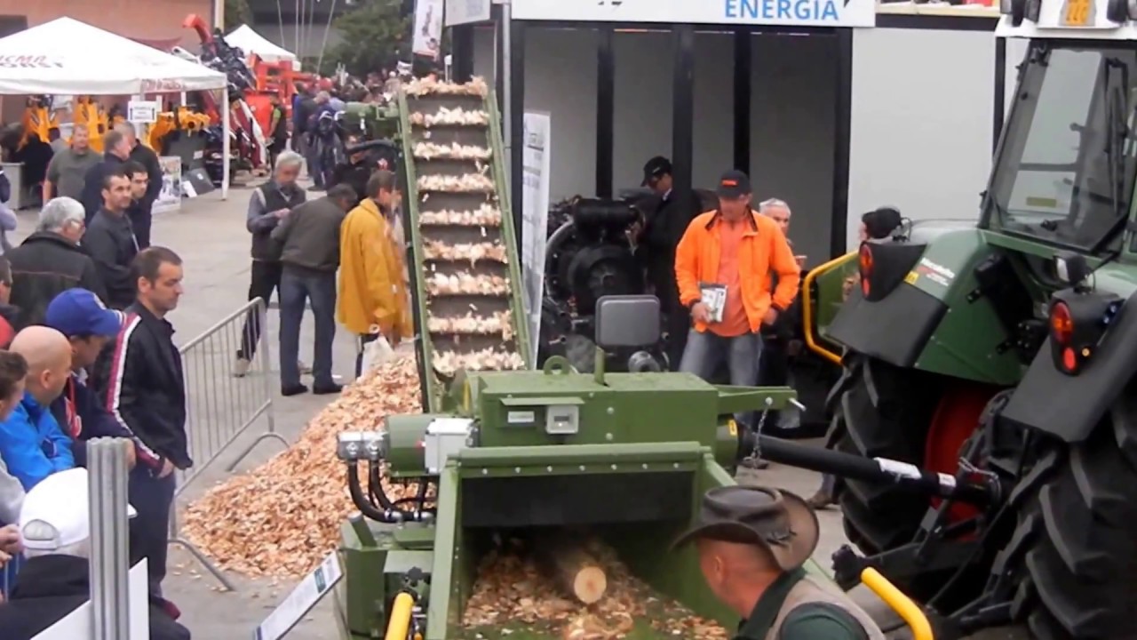 PTH 250 ENERGY - Pezzolato drum chipper to produce chips for gasification plants