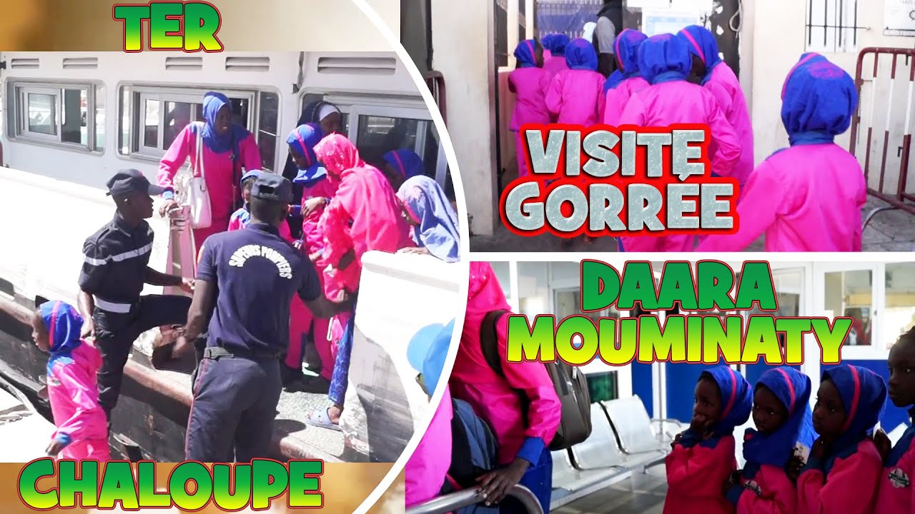 SORTIE PÉDAGOGIQUE DAROUL MOUMINATI VISITE TER, CHALOUPE ET GORÉE /  INTERNAT FILLES.