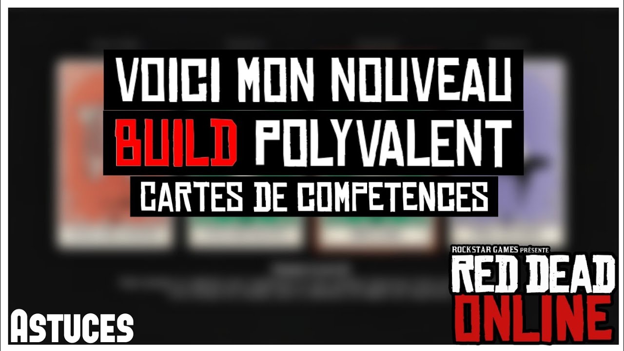 🚨MON NOUVEAU BUILD DE COMPÉTENCES (Spécial Exploration) | Red Dead Online | Atouts & Polyvalence
