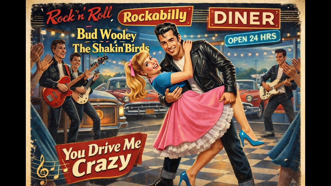You drive me crazy -| Good mood 🕺 Dancing Rockabilly 💥| Bud Wooley