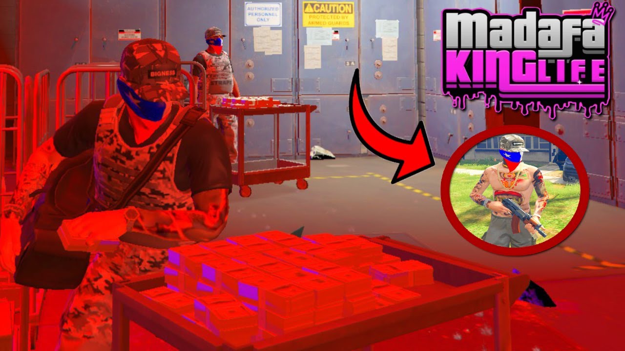 👑Madafaking Life👑 | ROBO A CAJA FUERTE GIGANTE l CHLE GANG 🇨🇱 *Huida & Tiroteo* | MatiauS