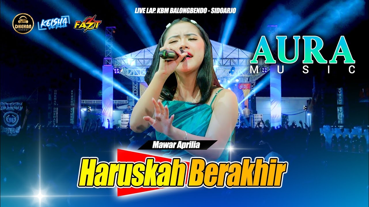Mawar Aprilia - Haruskah Berakhir Aura Music Live Lap PT KBM Sidoarjo