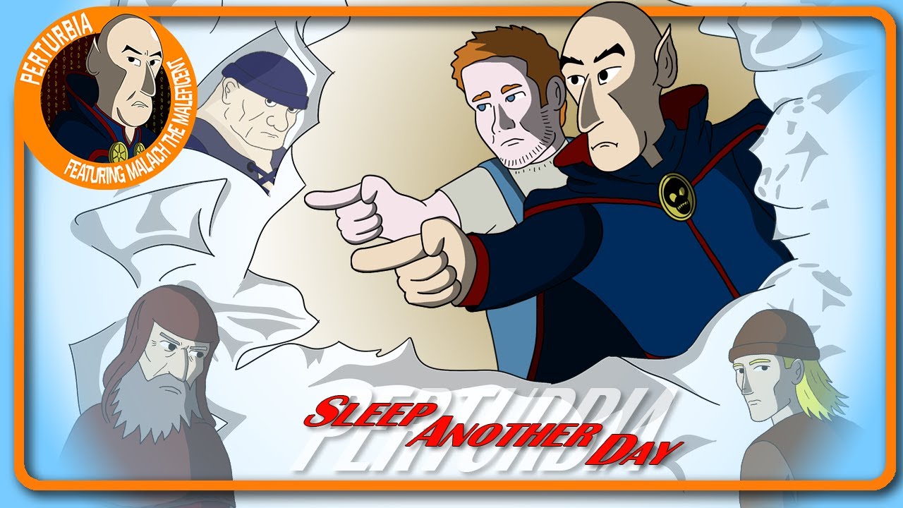 Sleep Another Day | Perturbia Season 11 | #comedyanimation #funnycartoon #nosleep