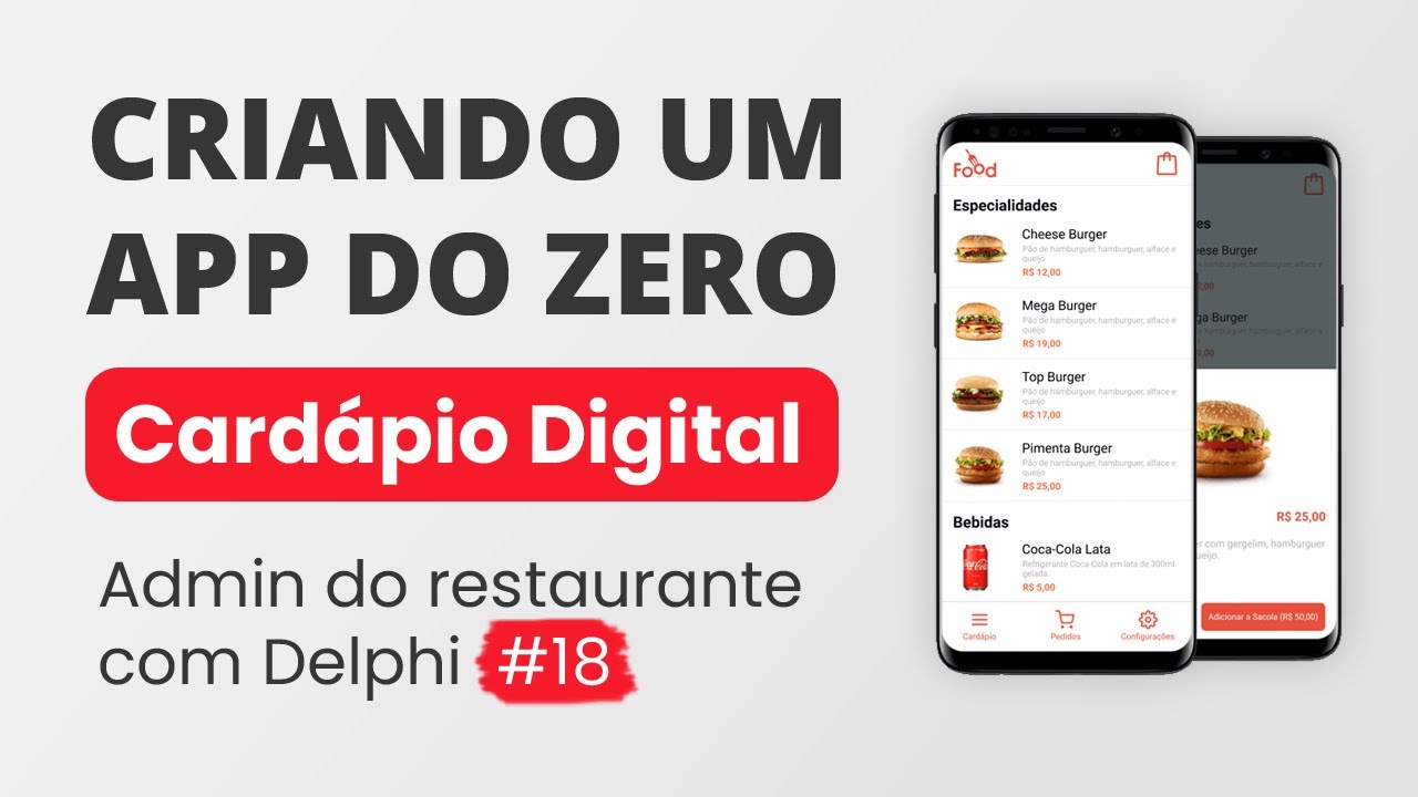 Criando um app para cardápio digital #18 - Listagem dos produtos