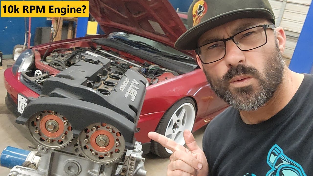 Tearing Down 10k RPM Honda Prelude H22 Engine