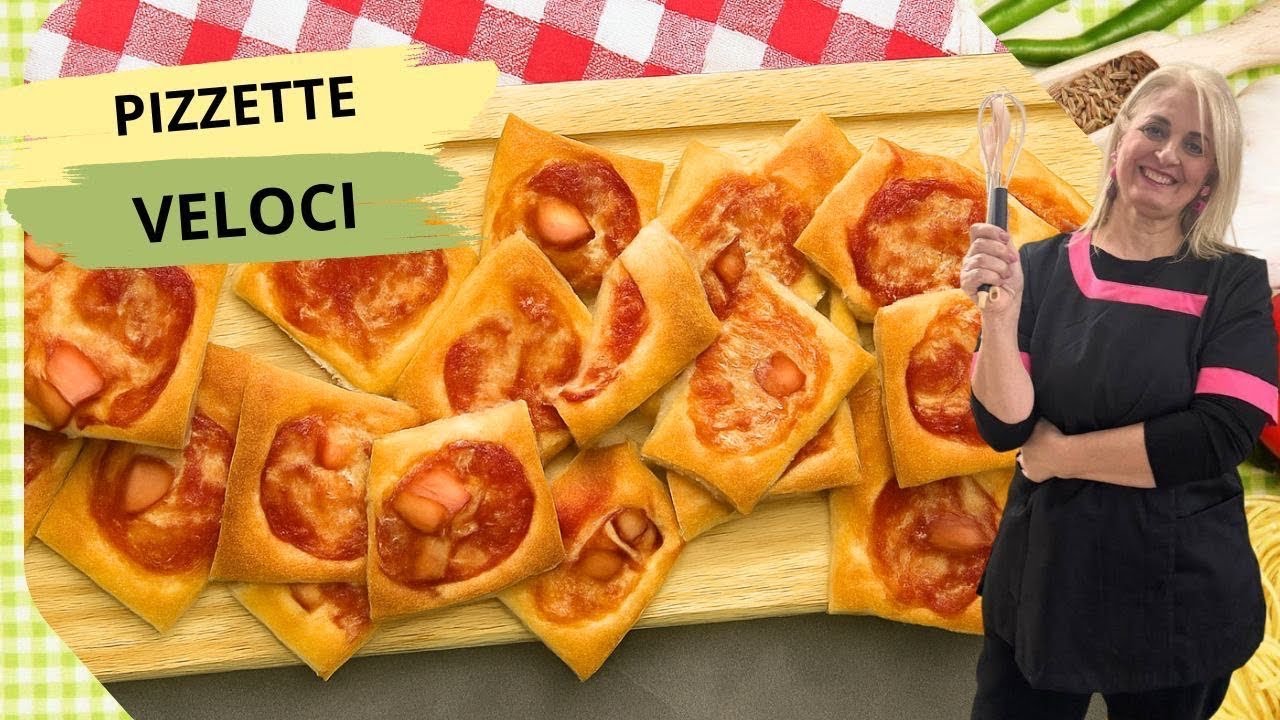 🍕Pizzette Veloci con Base Pronta: Pronte in 10 Minuti, Facilissime e Sfiziose!&rdquo;-&ldquo;