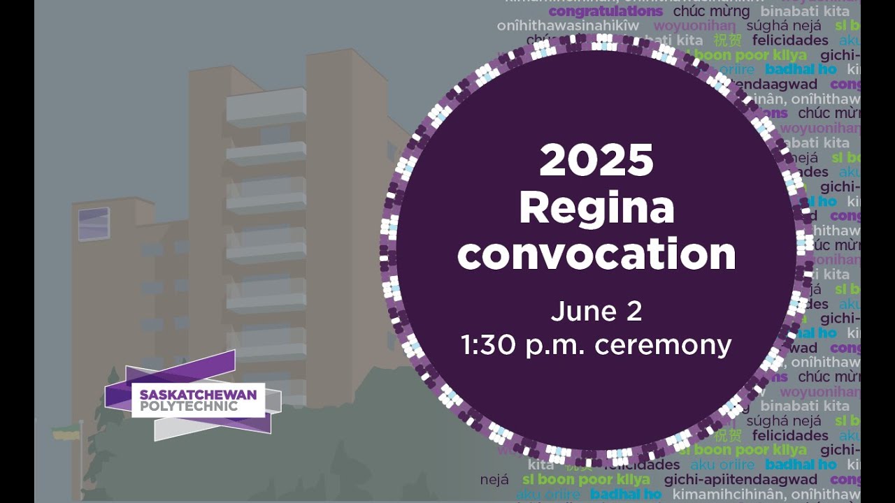 Regina Convocation 2025- June 2 at 1:30pm (cst)