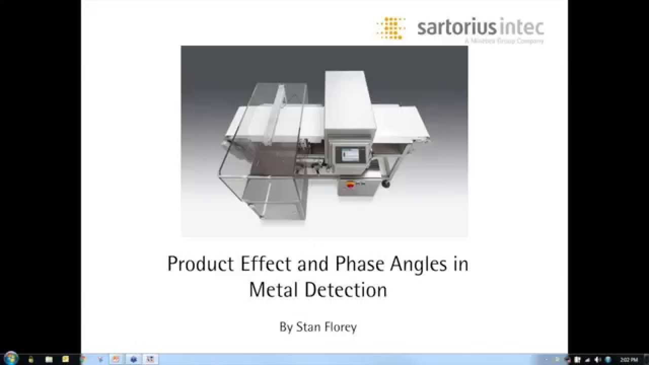 Product Effect and Phase Angles in Metal Detection
