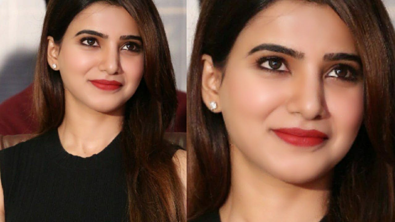 Tutorial | Samantha akkineni inspired makeup look in tamil | Actress Samantha  inspired Makeup 2020|