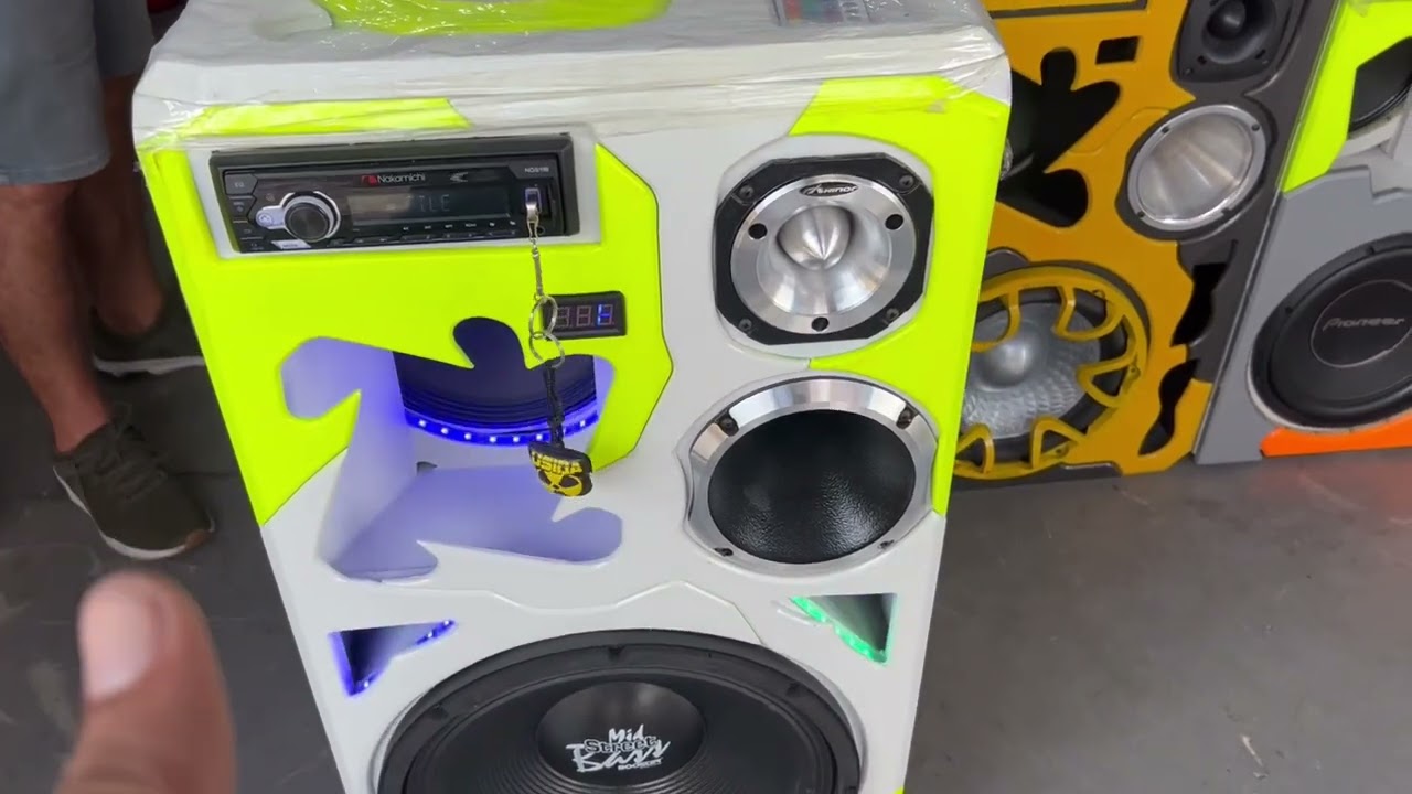 BOTEI O RÁDIO NAKAMICHI  NA BOB DE 15 OLHA A QUALIDADE DO ÁUDIO !