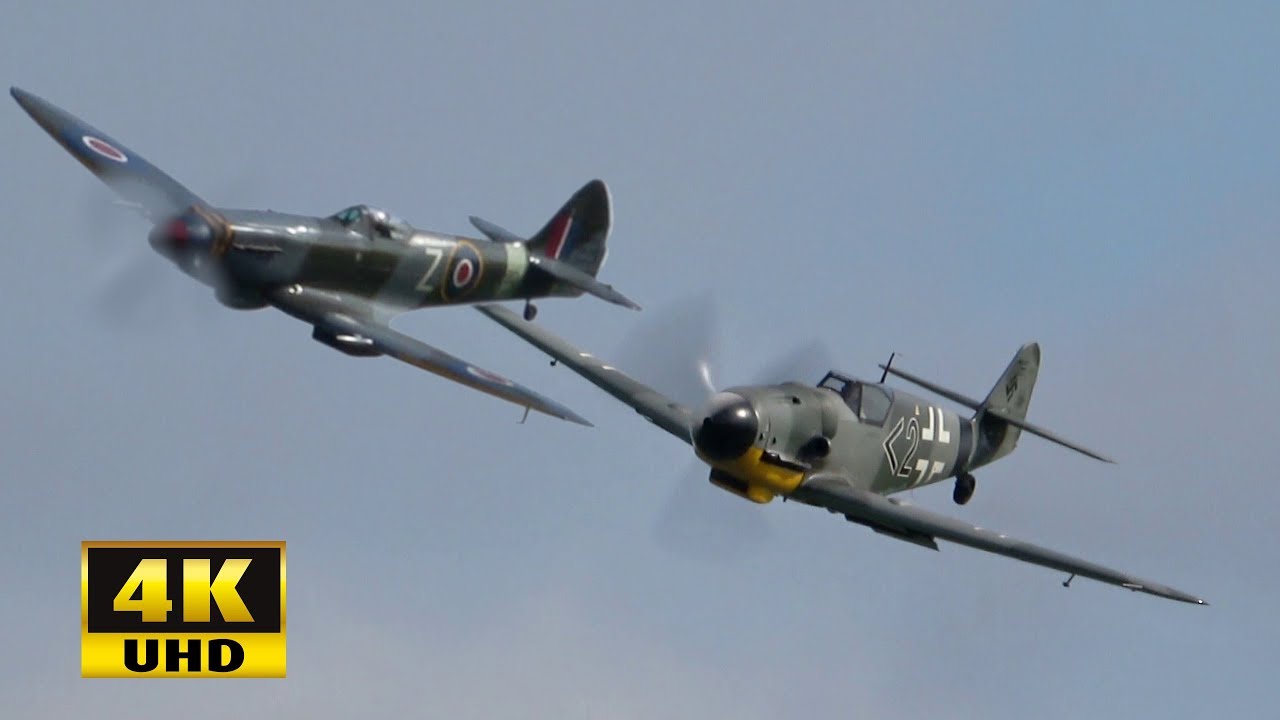 Messerschmitt Bf 109 vs. Supermarine Spitfire - A Comparision