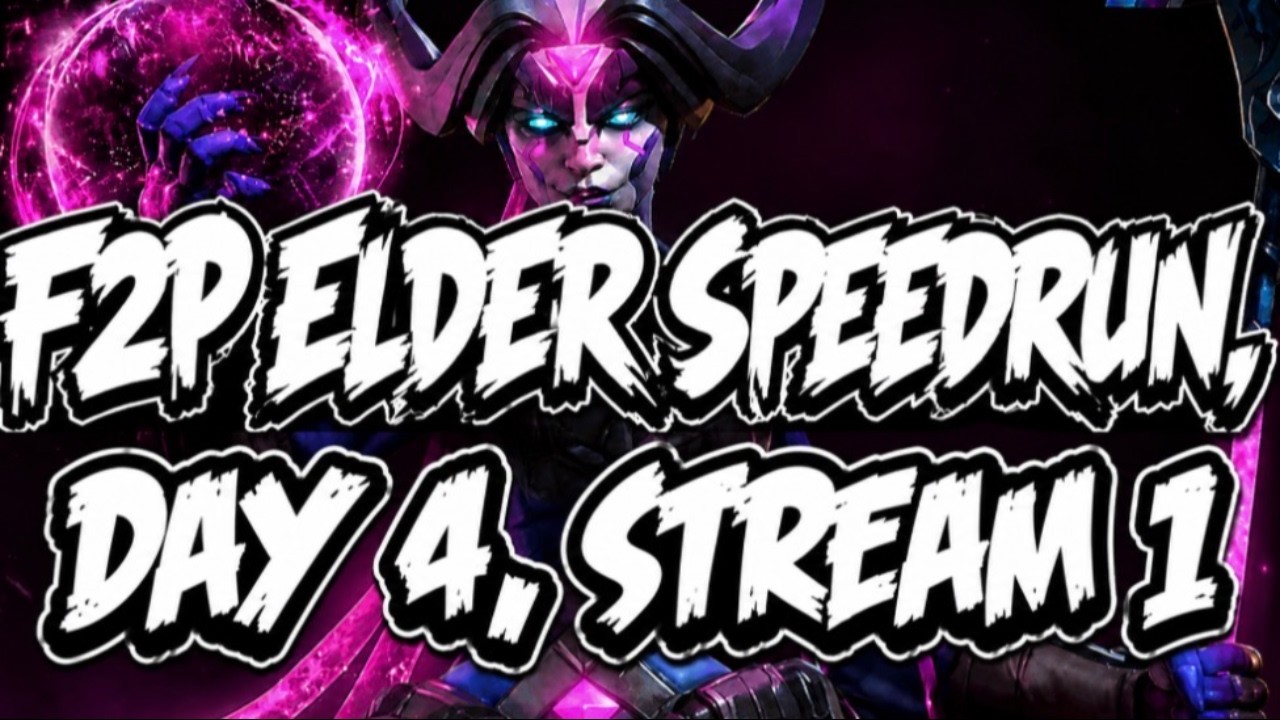 Apex Coliseum Grind + More! F2P Elder Speedrun Day 4, Stream 1