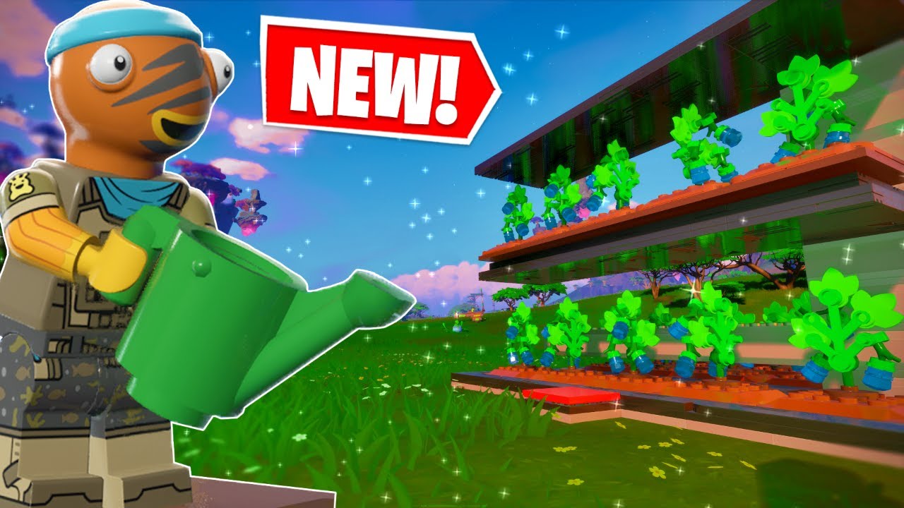 Вертикальная ферма OVERPOWERED в LEGO Fortnite! (БЕЗУМИЕ!)