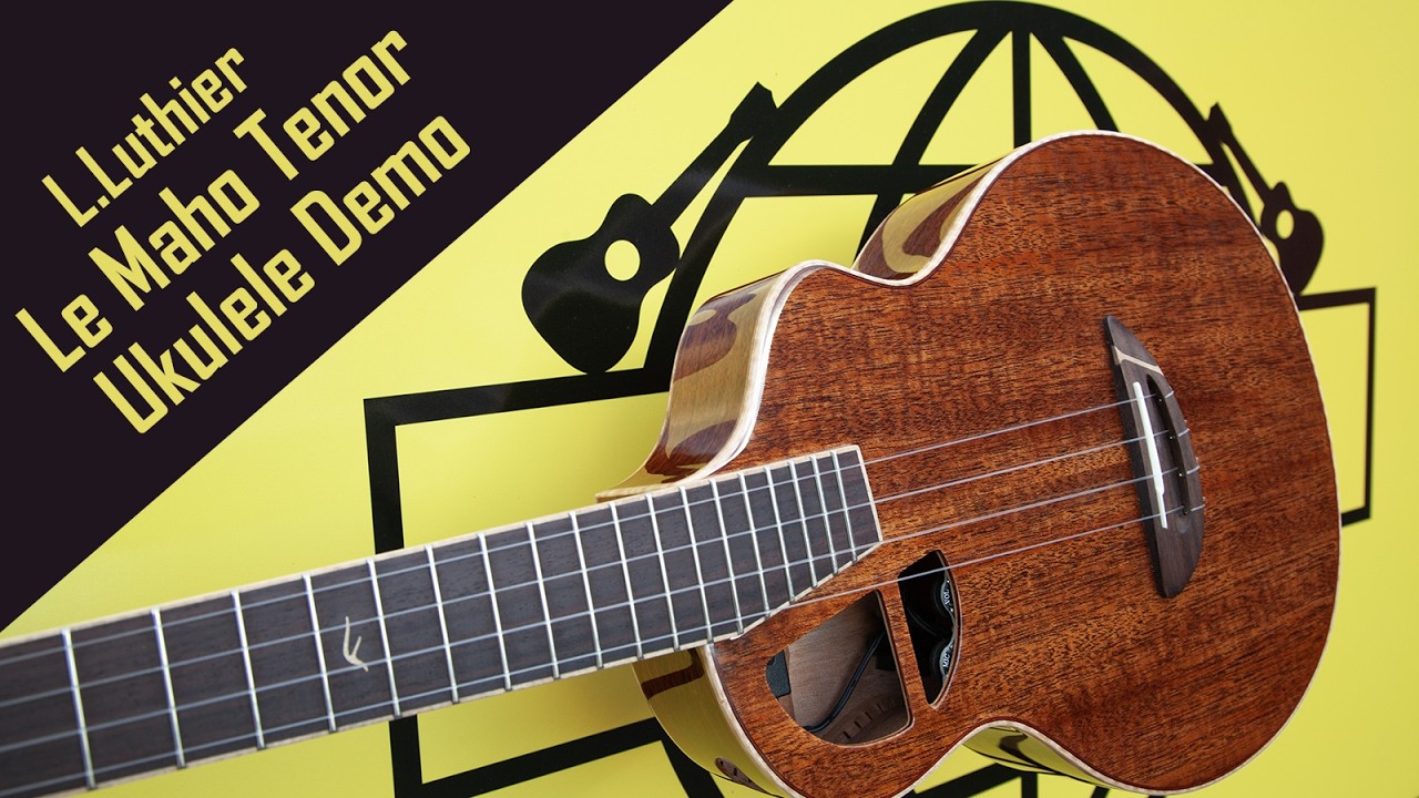 L.Luthier Le Maho Tenor Ukulele Demo