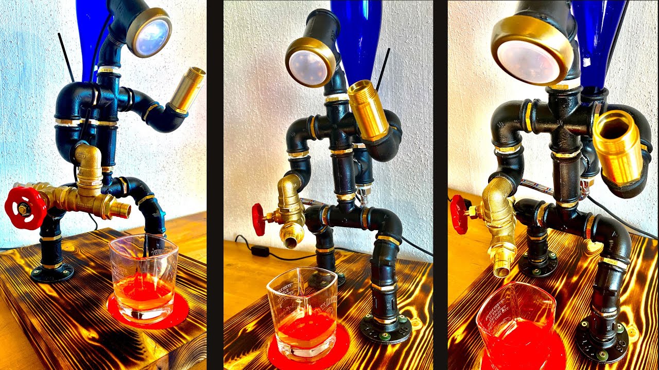 How to Make a Party Coca Cola Soda Fountain Machine | Fireman Dispenser | Liquor Pourer - DIY