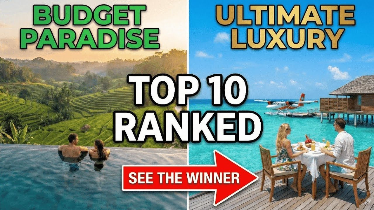 Top 10 Best Honeymoon Destinations 2025 (Budget vs Luxury)