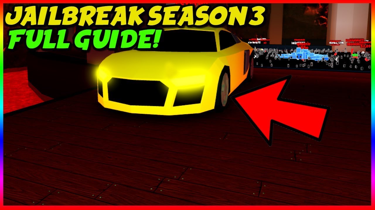 *FULL GUIDE* JAILBREAK SEASON 3 RELEASE!