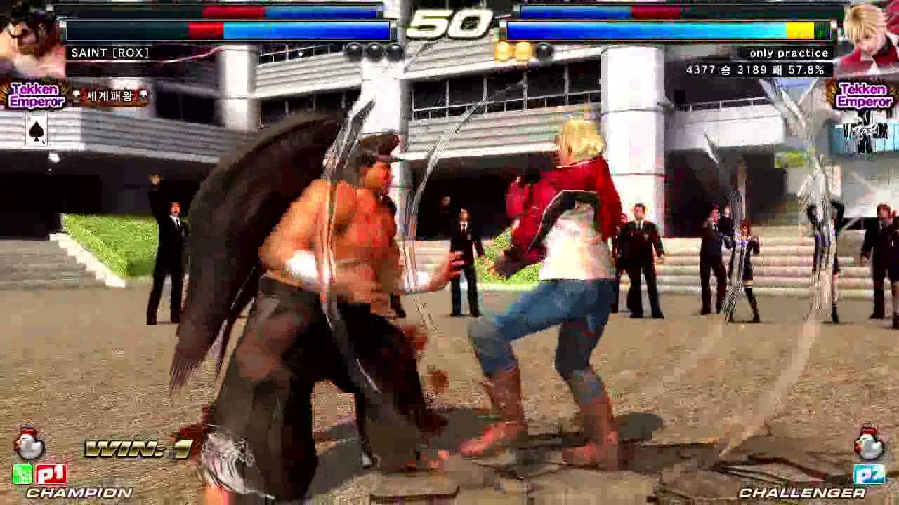 TEKKEN TAG2 UL 11/8 SAINT VS ONLY PRACTICE