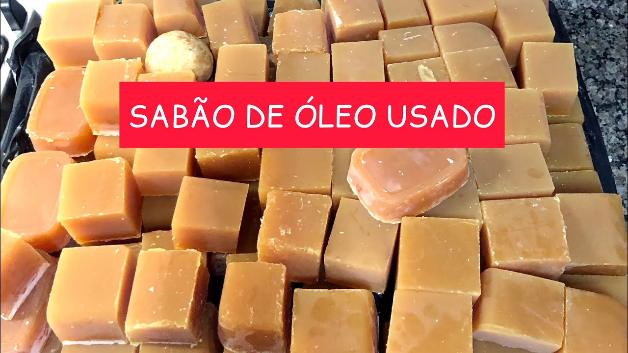 SABÃO DE ÓLEO PARA VENDER - RENDE MUITO