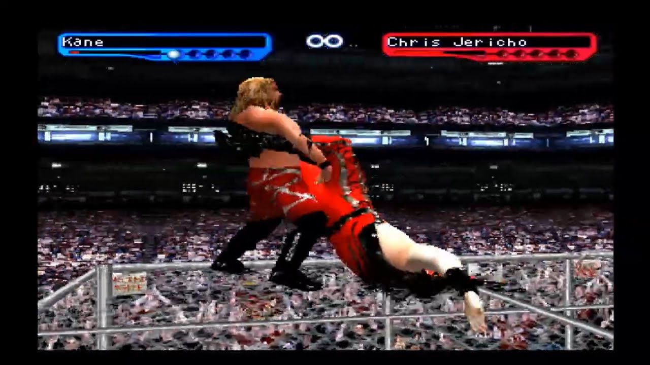 HELL IN A CELL Kane Vs Chris Jericho WWF SmackDown! 2 Know Your Role