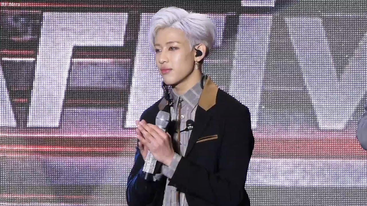 170313 갓세븐 (GOT7) - 개인소감 멘트  [뱀뱀] BAMBAM 직캠 Fancam (V LIVE컴백기념 쇼케이스) by Mera