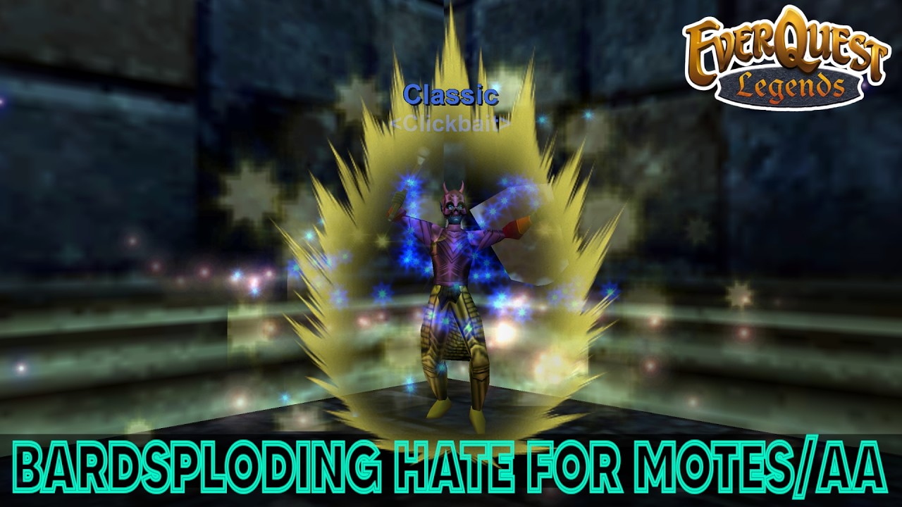 EverQuest Legends | Фарм билдов DDD для Барда/CLR/SHM | Результаты Mote и AA после 1 часа интенси...