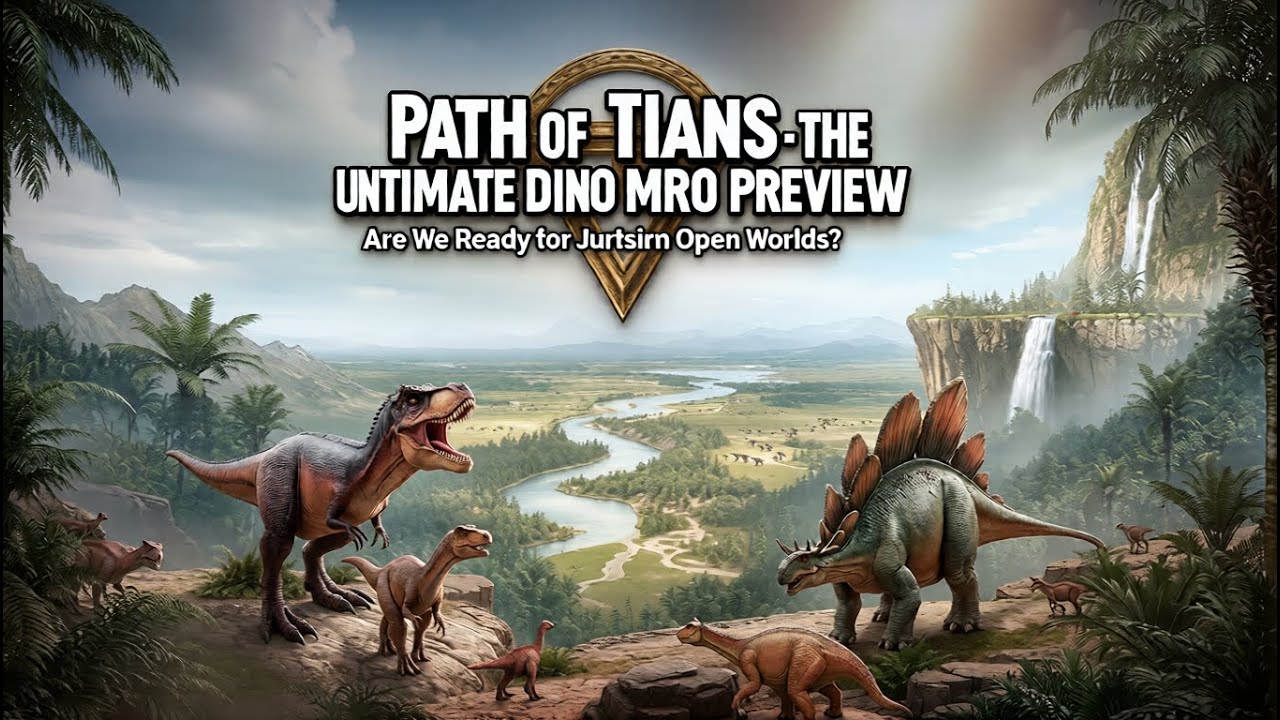 Path of Titans вечерний стрим