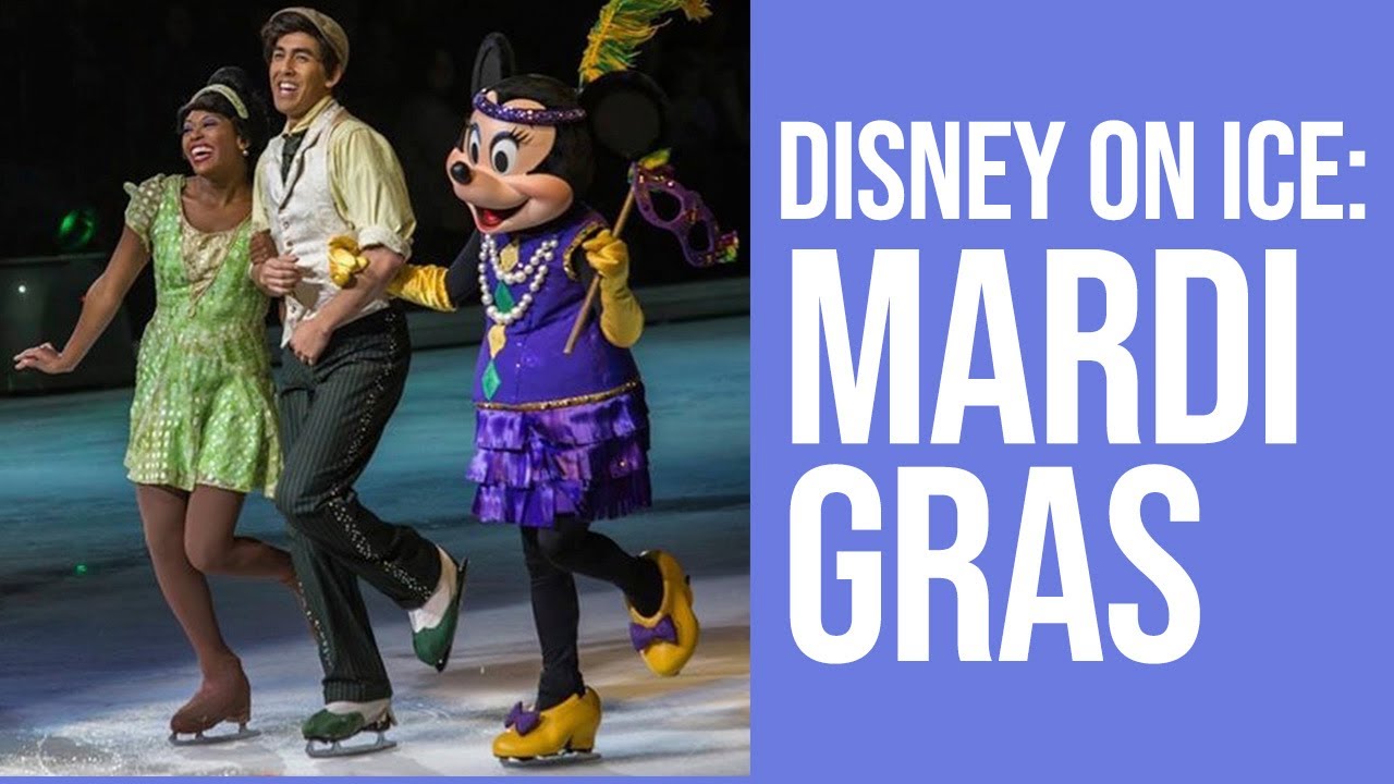DISNEY ON ICE PRINCESS TIANA MARDI GRAS