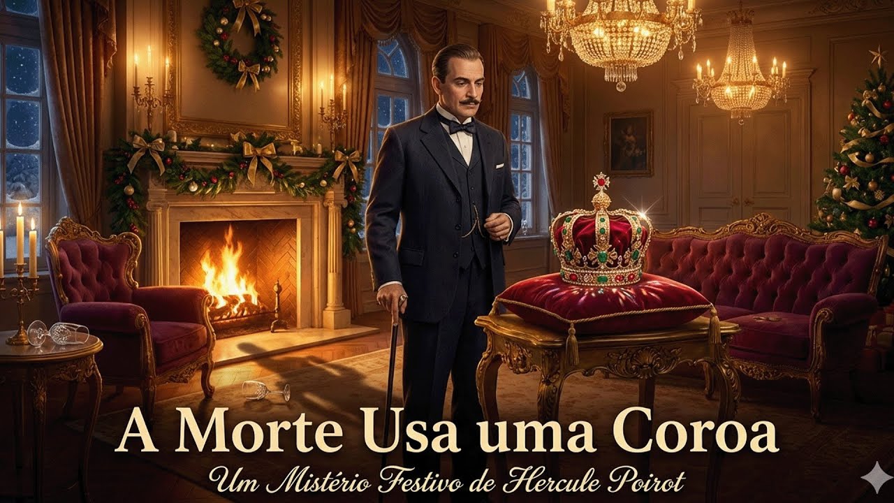 **A Morte Usa uma Coroa | Um Mistério Festivo de Hercule Poirot*