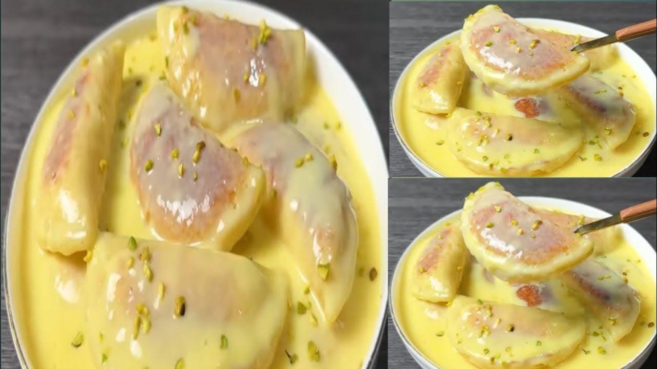 ঝামেলা ছাড়াই ২০ মিনিটে বানিয়ে নিন মধু পুলি যা খেয়ে অবাক হবেন | Bread 🥪 Malai Dessert Recipe 