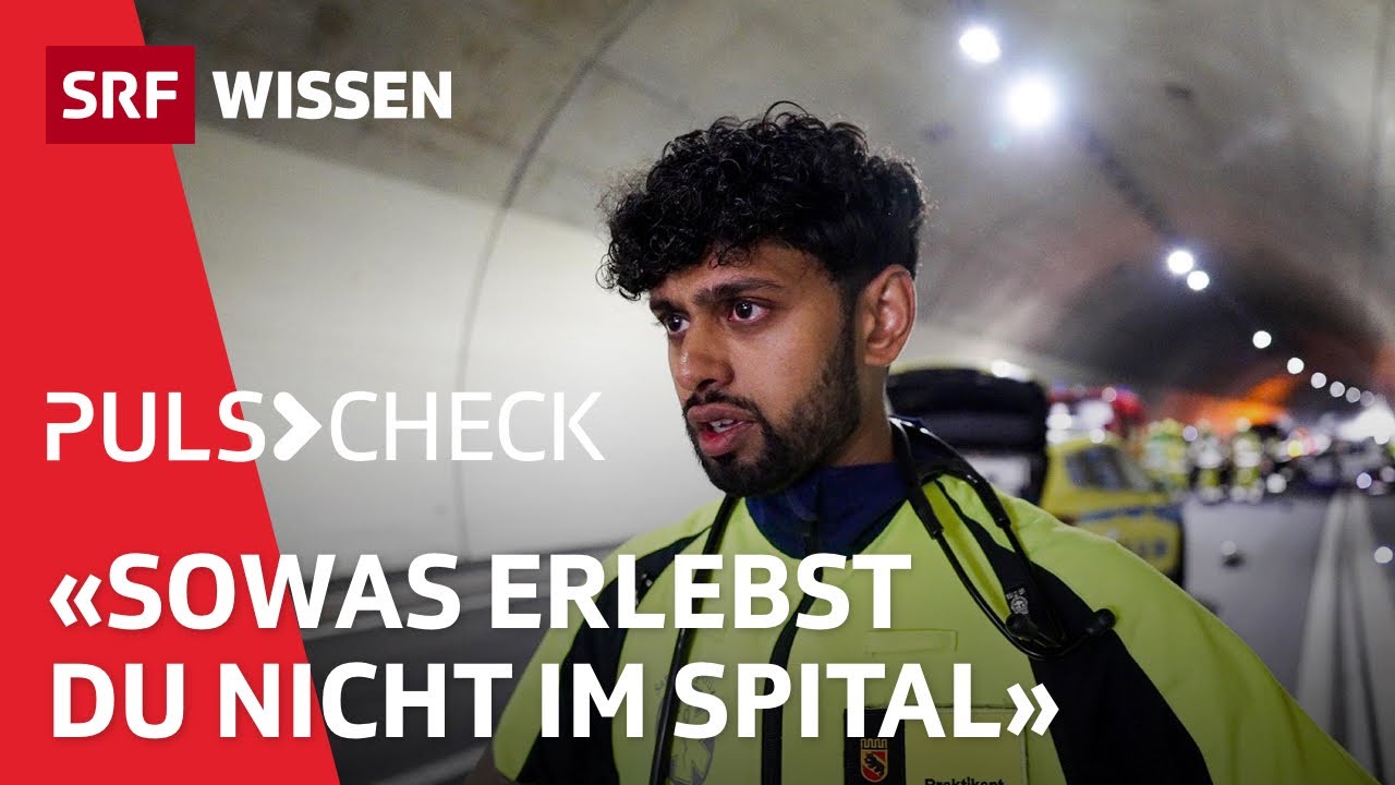 Crash, Reanimation, Chaos – Notärzte im Einsatz | Puls Check | SRF Wissen