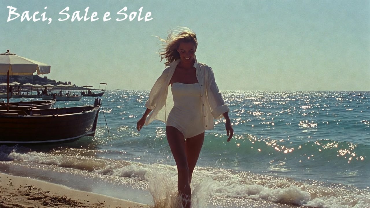 Baci, Sale e Sole 💋🌊☀️Italian Golden Riviera Love Song — Upbeat 1960s Style
