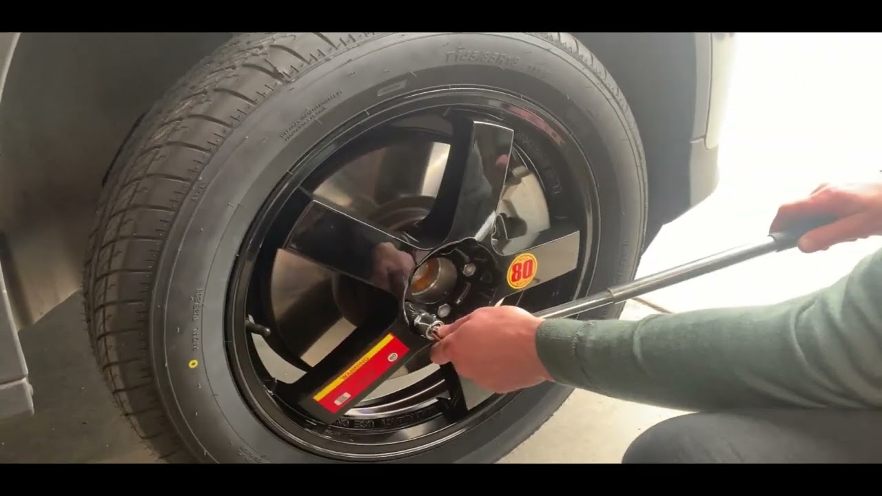 Polestar 2 Space Saver Spare Wheel - Braumach Spare Wheel Kit - Fitting instructions video