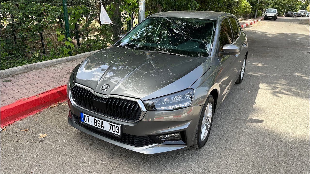 2024 MAKYAJLI  SKODA FABİA 1.0 TSI PREMİUM / VAG GURUBUNDAKİ EN BAŞARILI B SEGMENTİ OTOMOBİL