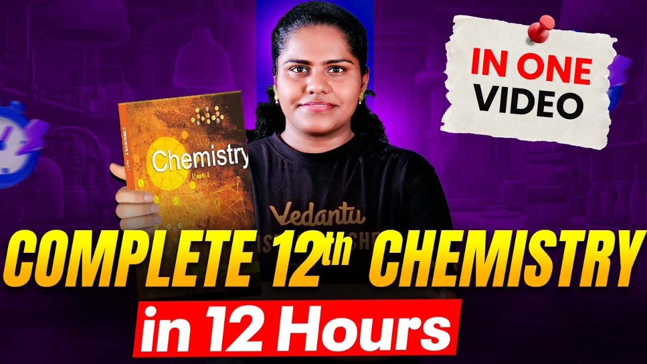 Complete 12th Chemistry in Just 12 Hours | NEET 2026 Mega Marathon | by Premila Mam