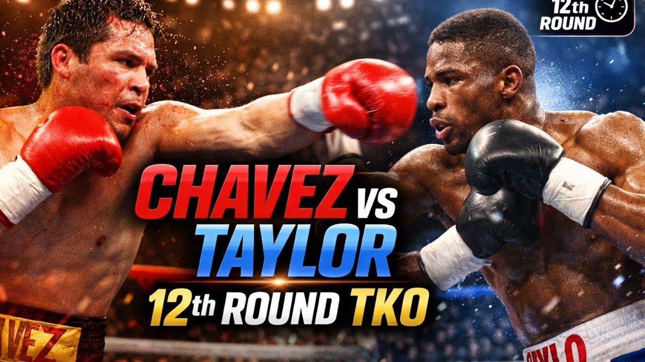 Julio Cesar Chavez vs Meldrick Taylor | Legendary 12th Round TKO Boxing Highlights HD ✅