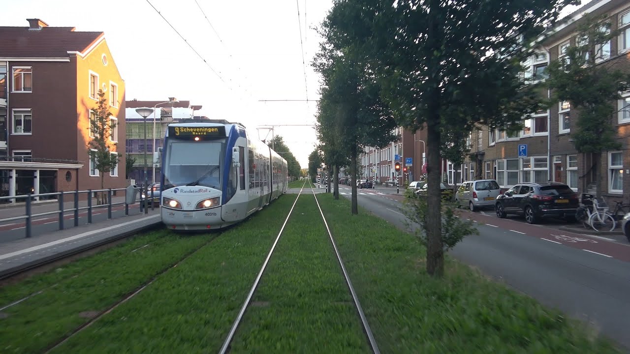 HTM RandstadRail 9 Scheveningen Noord - Vrederust - Remise Zichtenburg | RegioCitadis 4070 | 2021