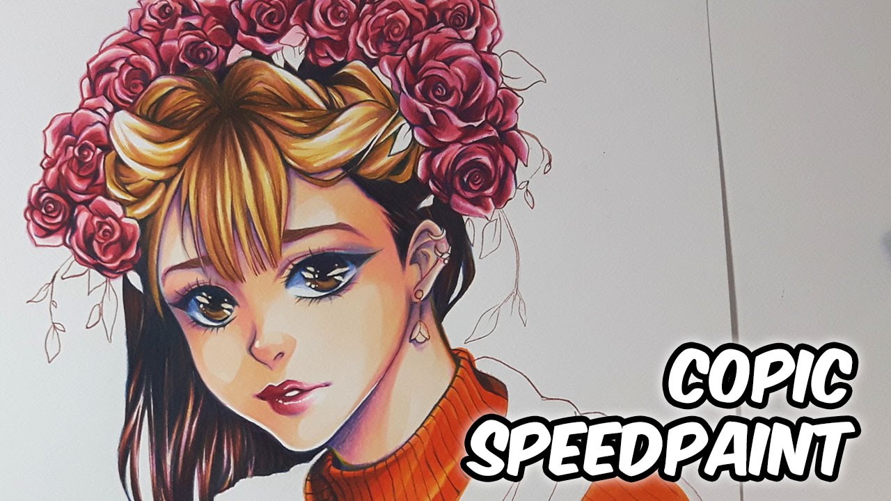 COPIC Speedpaint ★ Rose ★ PART 3