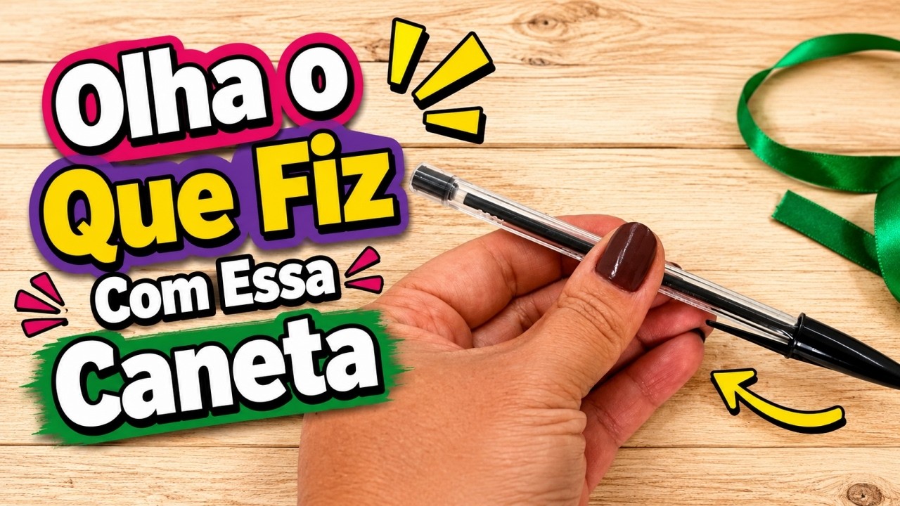 Olha o Que Fiz Com Essa Caneta