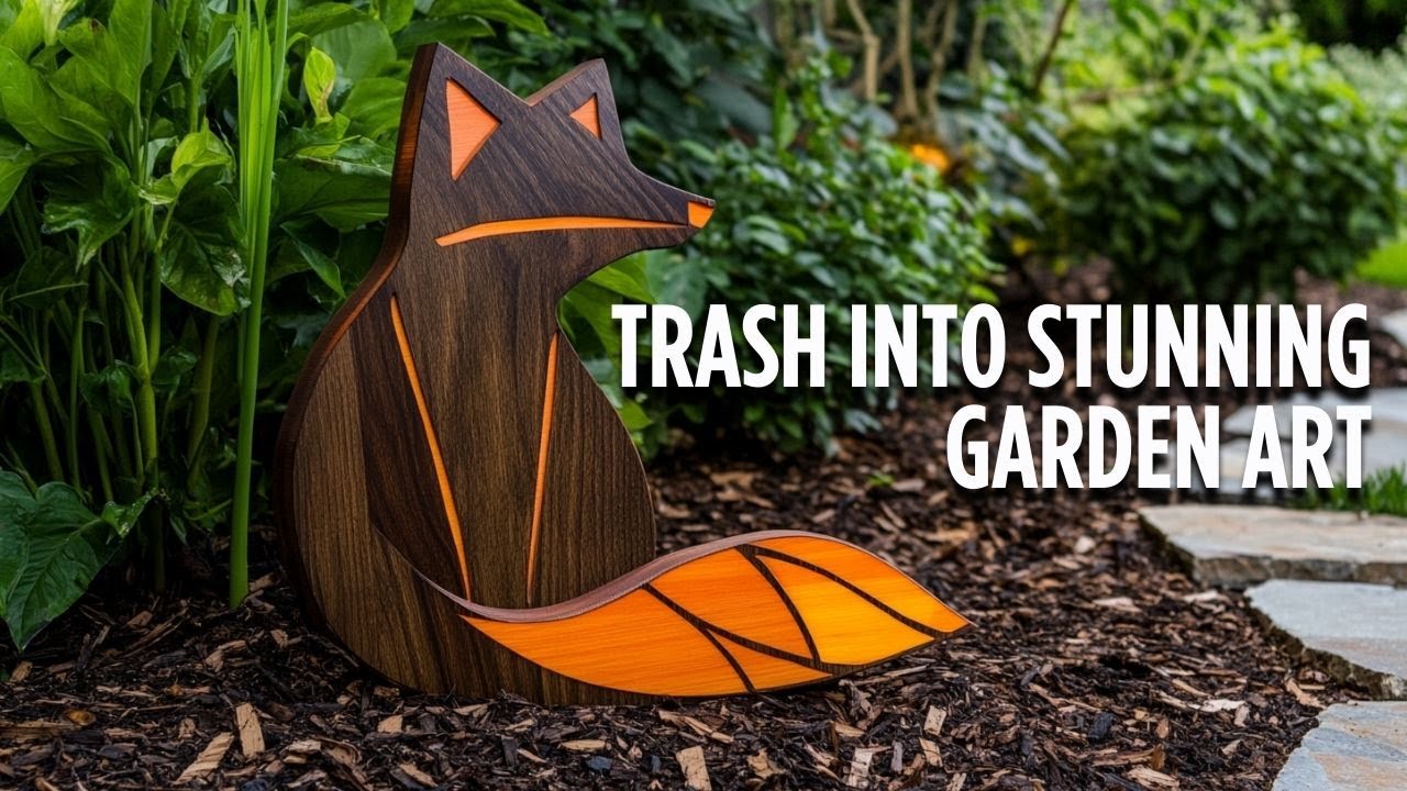 DIY Upcycled Wood Decor: Whimsical Backyard Ideas