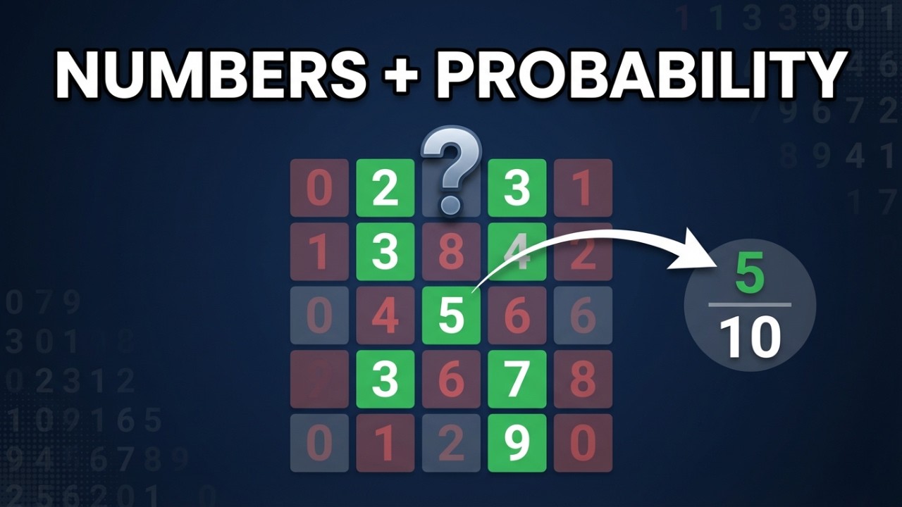 CAT Prep | MBA Exam | Lecture 237 | Numbers & Probability | #catprep #pnc #catexam #probability