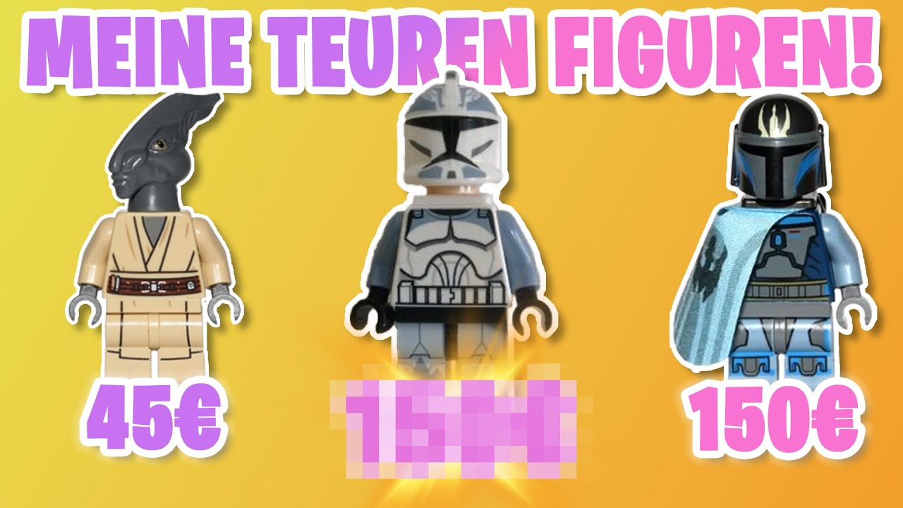 1000&euro; Lego Star Wars Minifiguren Sammlung?!