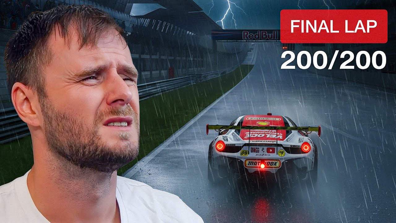 Я попытался проехать 200 кругов в худшую погоду GT7 (это было невозможно…)