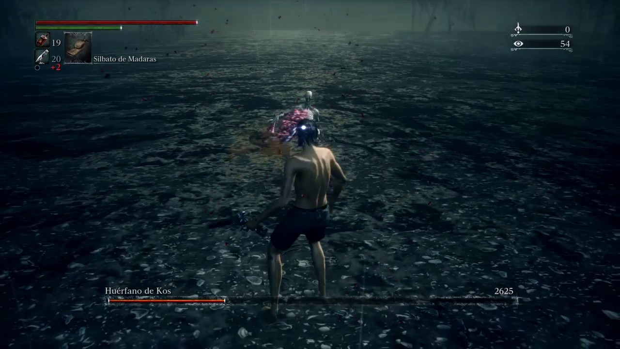 Bloodborne Huérfano de kos puro parry's