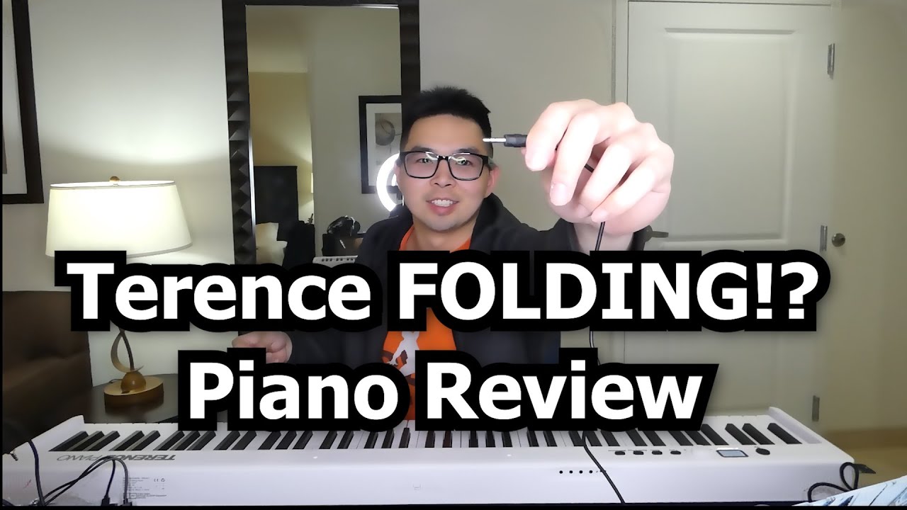 This Keyboard FOLDS!?!? - Terence Piano [REVIEW]