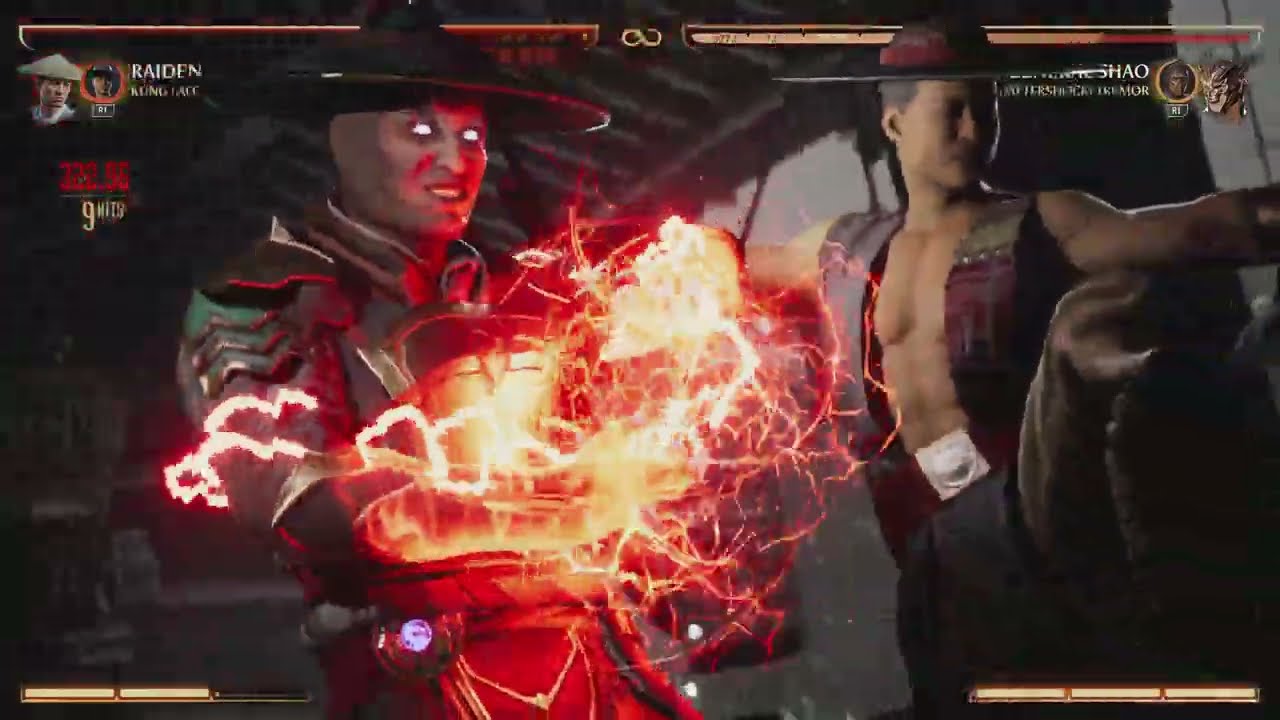 MK1 Raiden Fatal Blow Combo (48.5%)