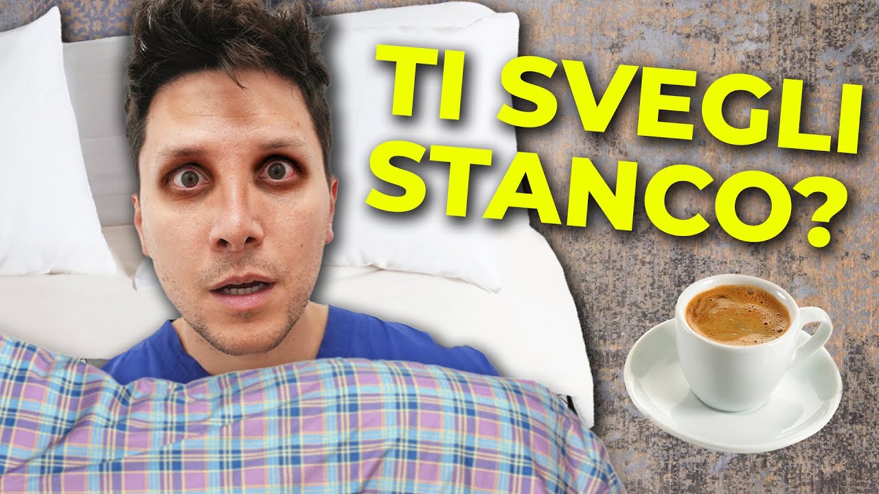 Ti svegli stanco? Ecco 4 cose da NON fare assolutamente